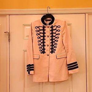 Zara Woman Pink with Black Swirls